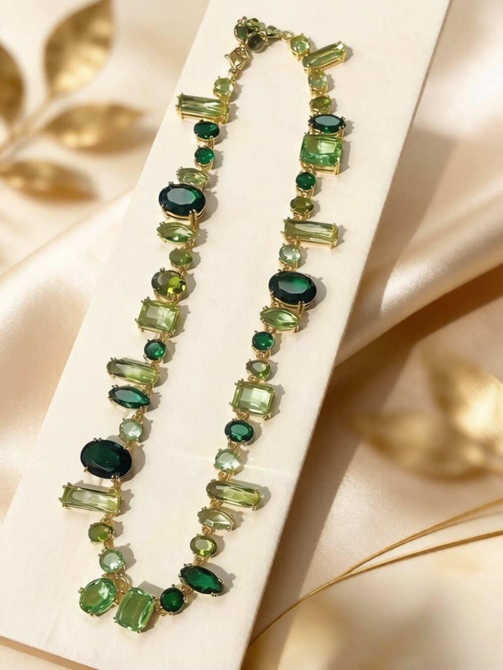 Swarovski GEMA Series Jadeland Fairy Tale Crystal Necklace